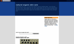 Natural-organic-skincare.blogspot.com thumbnail