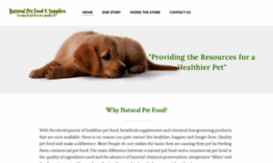 Natural-petfood.com thumbnail