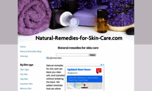 Natural-remedies-for-skin-care.com thumbnail