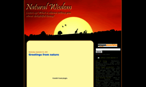 Natural-wisdom.blogspot.com thumbnail
