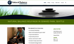 Naturalbalancerolfing.com thumbnail