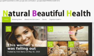 Naturalbeautifulhealth.com thumbnail