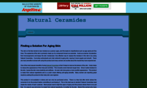 Naturalceramides.angelfire.com thumbnail