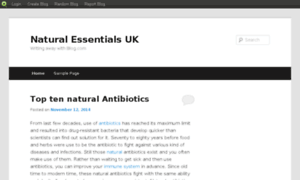 Naturalessentialsuk.blog.com thumbnail