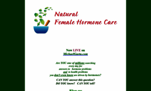 Naturalfemalehormonecare.com thumbnail