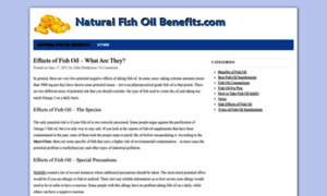 Naturalfishoilbenefits.com thumbnail