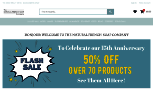 Naturalfrenchsoap.com thumbnail