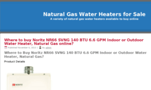 Naturalgaswaterheater.delta720.com thumbnail