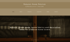 Naturalgreekfabrics.com thumbnail