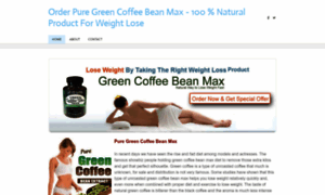 Naturalgreencoffeebeanmax.weebly.com thumbnail