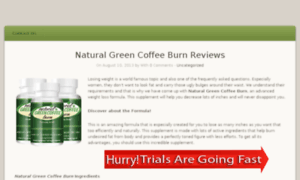 Naturalgreencoffeeburnsite.com thumbnail
