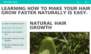 Naturalhairgrowthtips.info thumbnail