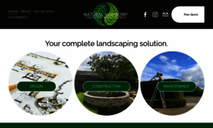 Naturalharmonylandscape.com.au thumbnail