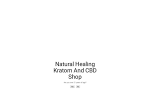 Naturalhealingkratomandcbdshop.com thumbnail