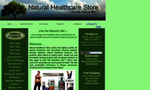 Naturalhealthcarestore.com thumbnail