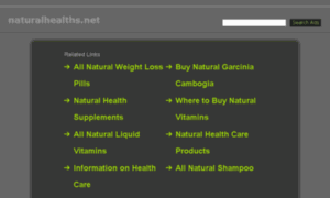 Naturalhealths.net thumbnail