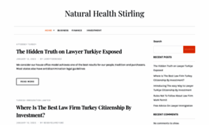 Naturalhealthstirling.com thumbnail