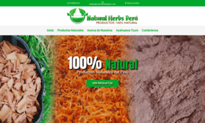 Naturalherbsperu.com thumbnail