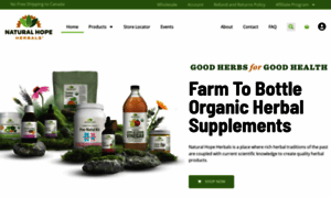 Naturalhopeherbals.com thumbnail