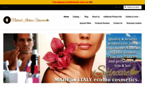 Naturalitalianskincare.com thumbnail