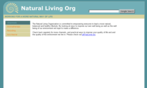 Naturallivingorg.co.uk thumbnail