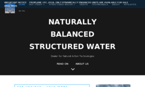 Naturallybalancedstructuredwater.net thumbnail