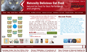 Naturallydeliciouscatfood.com thumbnail