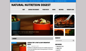 Naturalnutritiondigest.com thumbnail