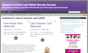 Naturalovariancystreliefsecretsreview.com thumbnail