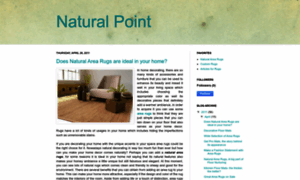 Naturalpoint.blogspot.com thumbnail
