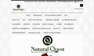 Naturalquestproducts.com thumbnail