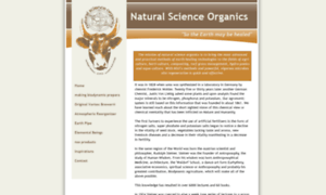 Naturalscienceorganics.com thumbnail
