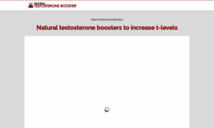 Naturaltestosteroneboosters.co thumbnail