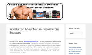 Naturaltestosteronepills.net thumbnail