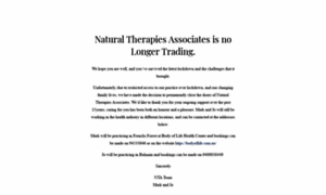 Naturaltherapyassociates.com.au thumbnail