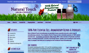 Naturaltoucharomatherapy.com thumbnail