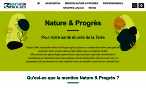 Natureetprogres.org thumbnail