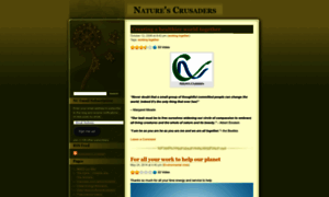 Naturescrusaders.wordpress.com thumbnail