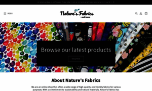 Naturesfabrics.com thumbnail