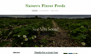 Naturesfinestfoods.com thumbnail