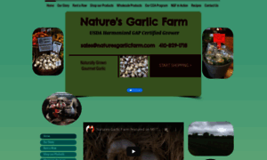 Naturesgarlicfarm.com thumbnail