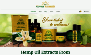 Naturesownpainrelief.com thumbnail