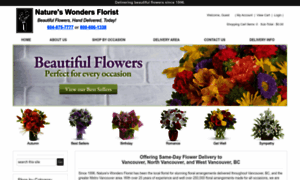 Natureswondersflorist.com thumbnail