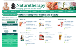 Naturetherapy.ayurvedherbs.com thumbnail