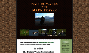 Naturewalkswithmark.org thumbnail