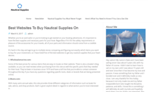 Nauticalsupplyshop.com thumbnail