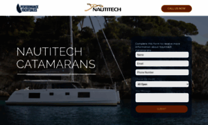 Nautitech-catamarans.com thumbnail