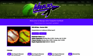 Navajosoftball.com thumbnail