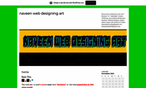 Naveenwebdesigningart.wordpress.com thumbnail