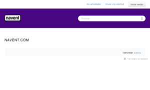 Navent.zendesk.com thumbnail